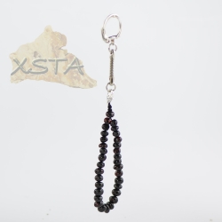 Dark cherry bracelet for key holding Dark cherry bracelet for key holding